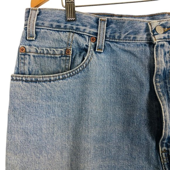 Vtg Y2K 00s Levi's 550 Men's Jeans Relaxed Fit Medium Wash Cotton Sz W40 L30 - Picture 3 of 11